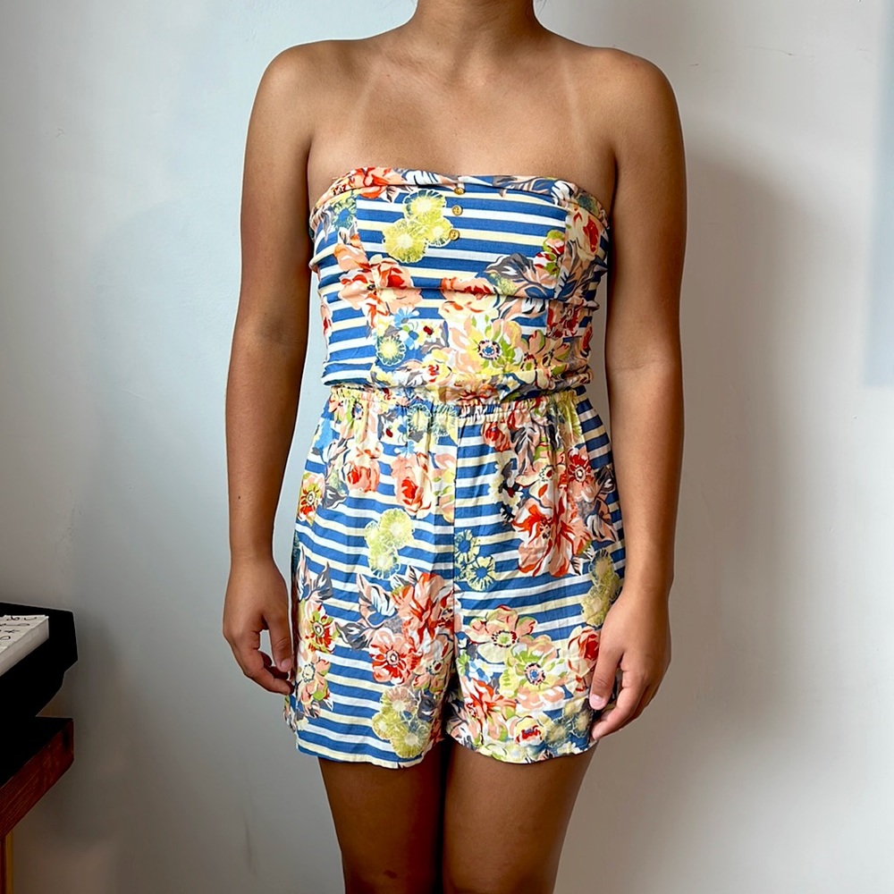 Xhilaration Strapless short jumpsuit
